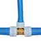 Apollo Apollo PEX-A 3/4 in. Expansion PEX in to X 3/4 in. D Barb Brass Reducing Tee EPXT343412 - alternate 4